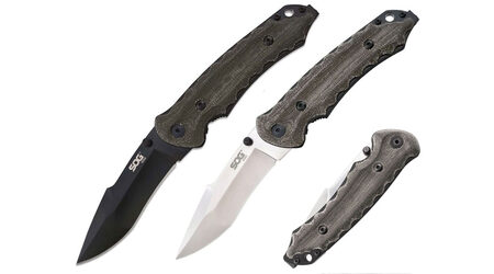 купите Нож складной SOG Kiku Folder Small Satin и Black / KU1001 - KU1002 в Новосибирске