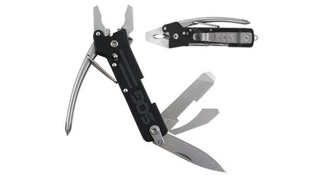 купите Мультитул-брелок SOG Micro ToolClip / TC1001 (9 инструментов) в Новосибирске