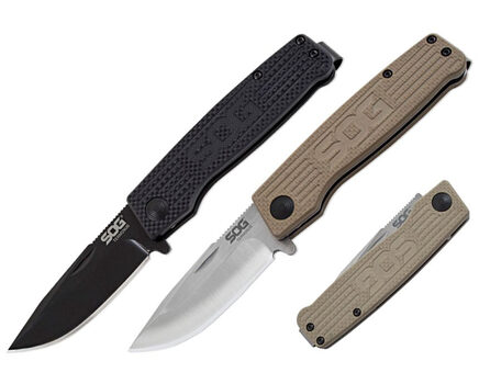 Купите складной нож SOG Terminus CTS BD1 Satin и Black TiNi (TM1001 - TM1002) в Новосибирске в нашем интернет-магазине