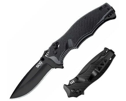 Купите складной нож SOG Vulcan Black TiNi VG-10 VL-11 в Новосибирске в нашем интернет-магазине