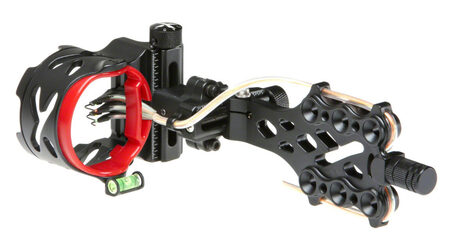 купите Прицел для блочного лука AXT Primal X5 (5 пинов, 0.019", микрорегулировка, подсветка) в Новосибирске