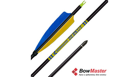 купите Стрела для лука Bowmaster Berkut натуральное оперение 5'' Shield (Боумастер Беркут) в Новосибирске