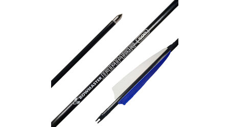 купите Стрела для лука Bowmaster Jammer натуральное оперение 5'' Shield (Боумастер Джаммер) в Новосибирске