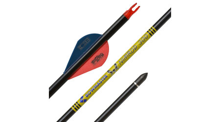 купите Карбоновая стрела для лука Bowmaster Nimrod с оперением Blazer 2" (Боумастер Нимрод), упак. 12 шт. в Новосибирске