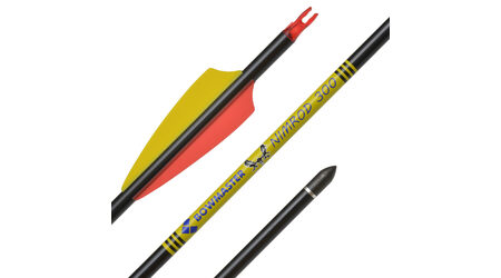 купите Карбоновая стрела для лука Bowmaster Nimrod с оперением Shield 3" (Боумастер Нимрод), упак. 12 шт. в Новосибирске