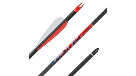 купите Карбоновая стрела для лука Bowmaster Patriot 340, оперение  3'' Streamline  в Новосибирске