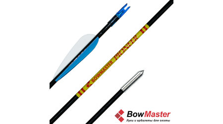купите Стрела для классического и детского лука фиберглассовая Bowmaster Pioneer (Боумастер Пионер) в Новосибирске