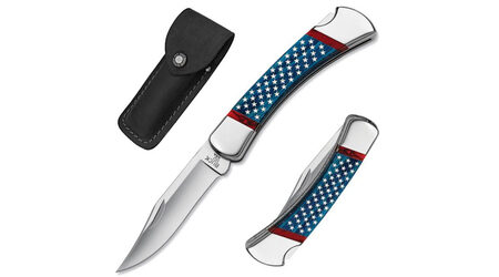 купите Нож складной Buck 110 Stars & Stripes Folding Hunter Limited Edition / 0110BLSUSA в Новосибирске