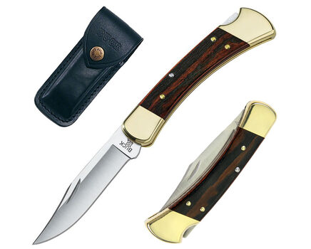 Купите складной нож Buck 110 Folding Hunter 420HC 0110BRS в Новосибирске в нашем интернет-магазине