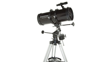 купите Телескоп Celestron PowerSeeker 127 EQ (рефлектор Ньютона, 127мм, F=1000мм, 1:7.9) на экваториальной монтировке в Новосибирске
