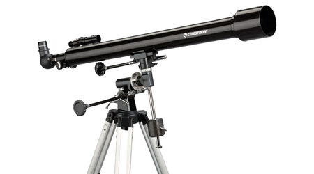 купите Телескоп Celestron PowerSeeker 60 EQ (рефрактор, 60мм, F=900мм, 1:11.7) на экваториальной монтировке в Новосибирске