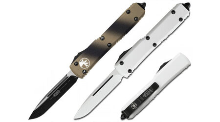 купите Автоматический выкидной нож Microtech Ultratech S/E Standard Drop Point / 121-1TC - 121-1ST в Новосибирске