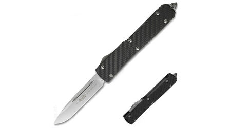 купите Автоматический фронтальный нож Microtech Ultratech S/E Carbon Fiber / 121-4CF в Новосибирске