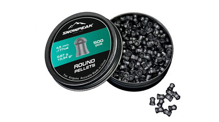 купите Свинцовые пульки для пневматики SnowPeak Round Heavy калибр 4.5 мм в Новосибирске