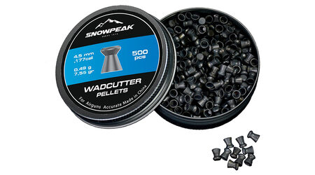 купите Свинцовые пульки для пневматики SnowPeak WadCutter калибр 4.5 мм в Новосибирске