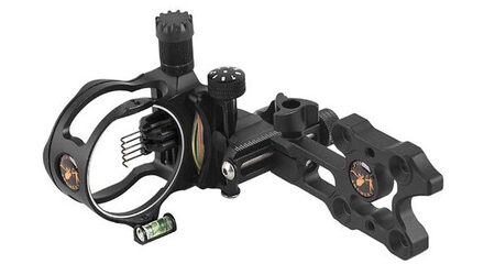 купите Прицел для блочного лука Topoint DB8150 черный (5 пин, микрорегулировка, подсветка) в Новосибирске