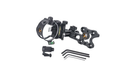 купите Прицел для блочного лука DB9150 Retina RH (5 пинов, 0.019", микрорегулировка, подсветка) в Новосибирске