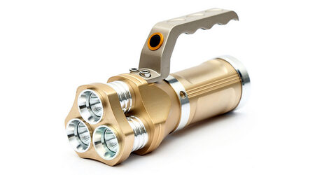 купите Светодиодный фонарь-прожектор UltraFire YB-857 (Cree XML T6) 3000 люмен в Новосибирске