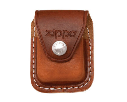 Купите чехол для зажигалки Zippo LPCB с петлей коричневый в интернет-магазине