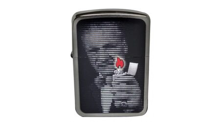 купите Зажигалка Zippo 28452 Replica 1941 Mr. Blaisdell Zippo Founder Black Ice (тонированный цирконием шлифованный хром, фото основателя Зиппо) в Новосибирске