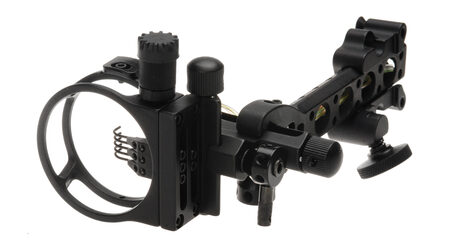 купите Прицел для блочного лука TP7550 черный (5 пинов, 0.019", микрорегулировка, подсветка) в Новосибирске