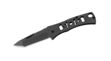 купите Нож-брелок складной SOG Micron (сталь 420) black в Новосибирске
