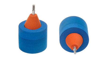 купите Наконечники спортивные Bowmaster - Резиновый, диаметр 35 мм. Цвет - желтый. в Новосибирске